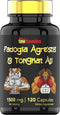Fadogia Agrestis & Tongkat Ali Supplement - 1500mg, 120 Capsules, Ultra-Potent Formula for Men