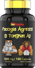 Fadogia Agrestis & Tongkat Ali Supplement - 1500mg, 120 Capsules, Ultra-Potent Formula for Men