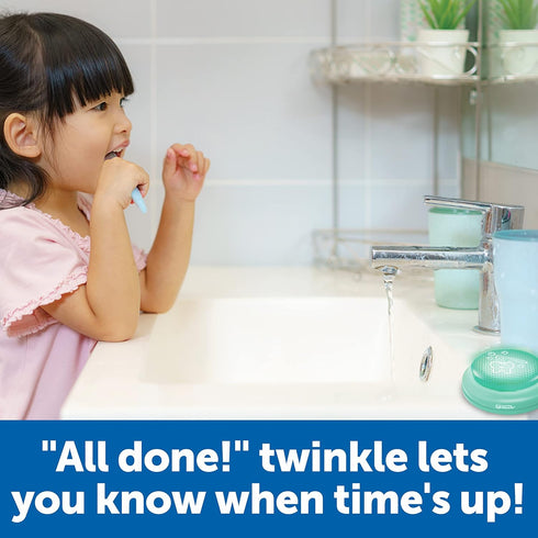 Learning Resources 2-Minute Toothbrushing Timer, 1 Piece, for Kids Dental Health, Toddler Timer for Bathroom Use