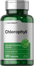 Horbaeach Chlorophyll Capsules - 120 Count Non-GMO and Gluten Free Supplement, Naturally-Occurring Pigment