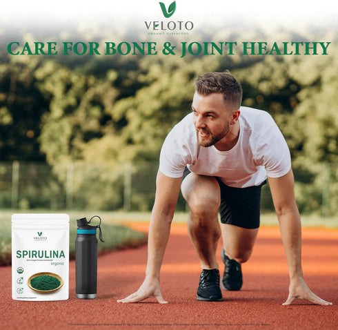 Spirulina Powder Organic: Superfood Powder for Immune Support, Natural Antioxidants & Vitamins, 1 Pound