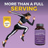 Viva Naturals 4-in-1 Daily Immune Support Supplement, 120 Capsules - 1000mg Sambucus Black Elderberry, Zinc, Vitamin C