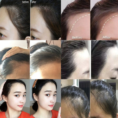 Magical Fluffy Thin Hair Powder Shadow Makeup Concealer Root Cover Up, Instant Gray Coverage 4g (02 Coffee)