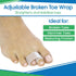 VIVEsole Hammer Toe Straightener (4 Pack) - Compression Cushion for Women, Men, Seniors, Reusable Soft Splint