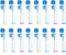 Replacement Brush Heads, 16-Pack, Compatible with Oral B Double Clean Design, Braun Oral-B Dual Clean