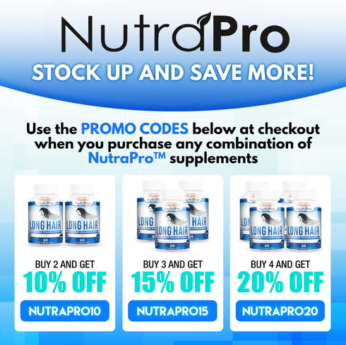 NutraPro Long Hair Gummies – Anti-Hair Loss Supplement for Faster Growth of Weak, Thinning Hair