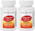 GeriCare Vitamin D 1,250mcg (50,000 IU) High Potency Once-A-Week Dietary Supplement, 12 Count (Pack of 2)