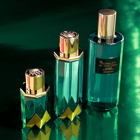 Jade Body Spray, 8 oz, Luxurious Perfume for Women with Fruity Floral Chypre Scent