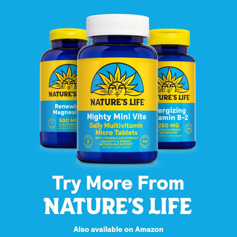 Nature’s Life Renewing Magnesium 500 mg, Citrate, Malate, Oxide Plus Vitamin B-6, 275 VegCaps