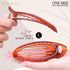 RC ROCHE ORNAMENT 6 Pcs Lay Flat Claw Hair Clips - Women Curved Side Opening Slide Comb Strong Hold No Slip Grip