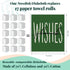 LARTSFRO 4 Pack Lucky Wishes Green Swedish Dishcloths for Kitchen, Swedish Dish Cloths for Four-Leaf Clover, Dish