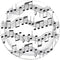 Musical Note Plates, 8/Pkg