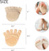 2 pairs Toe Socks Five Finger Liner Socks Hidden Ball of Foot Liner Covers Non- Slip Toe Half Forefoot Socks Invisible Separated Socks for Women Men Relief Pain Blister