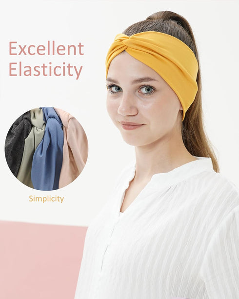 jollybows 16 PCS Headbands for Women Elastic Hair Bands, No Slip Hair Accessories for Girls