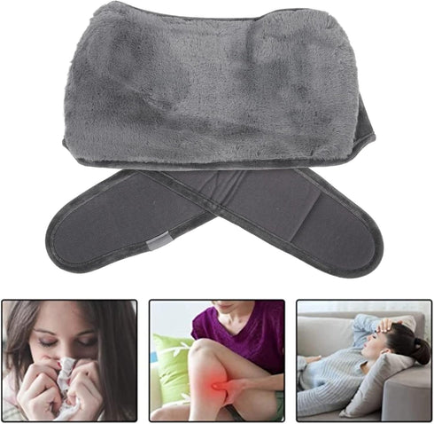 JTLB Hot Water Bottle Cover,Wearable Warm Hot Water Bag Pouch, Soft Wrap Around Hot Water Bottle, Body Warmer for Neck
