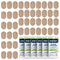Bunion Pain Relief Pads - Moleskin Guards for Shoes, Self-Stick Adhesive, Reduces Friction, 36 Count (6 Packs of 6)