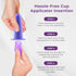 Set Ecoblossom Complete Menstrual Cup Kit - Small & Large Reusable Period Cups, Silicone Sterilizer Holder, Cleansing