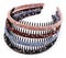 STHUAHE 4PC Multicolor Protection Resin Teeth Comb Hair Accessories for Female (4 Colors)