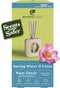 Enviroscent Non-Toxic Air Freshener for Home (Lemon Leaf & Thyme) with Mango Wood Stand & Scent Stix Refill