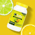 Buffered Vitamin C Powder - Non-Acidic Immune Support Drink, Organic Sugar-Free Formula, Vegan, Lemon Lime 8oz