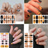 TailaiMei 14 Sheets Halloween Nail Wraps Stickers, Self-Adhesive Full Wraps with 2 pcs Nail Files for DIY Nail Art
