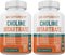 2 Bottles of Choline Bitartrate 900mg, 180 Total Capsules from KRK Supplements