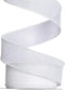 White Wired Burlap Ribbon, 1-1/2 Inch x 10 Yard for Decoration, Bows, Craft, Gift Wrapping, Wreath Sewing
