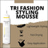 TRI Fashion Styling Mousse - 10 Ounce for Wavy Hair, Volumizing & Taming Curls