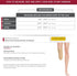 Truform Below Knee Stump Shrinker, Limb Compression with Ventilation, Large Beige, Amputee Care (16-20" Calf)