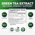 Green Tea Extract Pills - 98% Standardized EGCG 1300mg for Natural Extra Strength Energy - Supports Heart & Antioxidant Health Herbal & Immune Support Supplement Polyphenols Max Potency - 60 Capsules