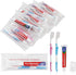 Disposable Toothbrushes with Toothpaste, Travel Kit with Plastic Zip Bag, Individually Wrapped Bulk Toothbrush (20)