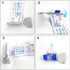 HIQU and HIST 3 Pcs Toothpaste Tube Squeezers,Stainless Steel Toothpaste Squeezer,Metal Manual Dispenser Roller Tube