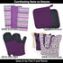 Set, 16x24, 6 DII Cleaning Collection Microfiber Dishtowel, Eggplant, Piece