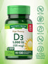Nature's Truth Vitamin D3, 5000 IU Softgels, 130 Count, High Potency, Non-GMO & Gluten Free