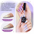 Pearl Gel Nail Polish - 12 Colors Shimmer Mermaid Nail Gel Polish, Soak Off UV Gel for Nail Art DIY at Home