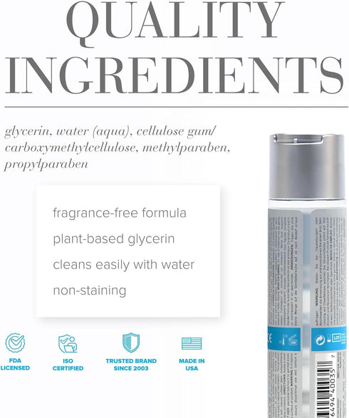 H2O 4 Oz System Jo Personal Lubricant, Fl