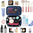 HOYOFO Makeup Bag Cosmetic Bags for Women, Travel Makeup Organizer Case, Starry Sky Design