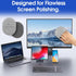 HoYiXi Microfiber Screen Cleaning Cloth for Laptops, Computer, Tablets, TV, Cellphone, Camera,Kindle eReaders,iPad