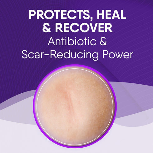 Cicatricure Skin Recovery Kit: Advanced Scar Gel & Open Wound Care Antibiotic Ointment, 1 oz Each