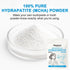iReaLax 100% 42.5g (1.5 oz) Pure Microcrystalline Hydroxyapatite Powder | Non-Nano MCHA Micro Hydroxyapatite Powder