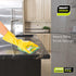 Set 9 Smart Design Heavy Duty Scrub Sponge with Bamboo Odorless Rayon Fiber - of - Ultra Absorbent - Soft & Metallic