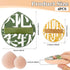 Korean Makeup Powder Puff, Ultra Soft Sponge Puff for Foundation, Concealer, and Powder, 2 Big 2 Small
