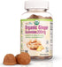 USDA Organic Ginger Gummies 200mg 90 Count for Digestive Health and Nausea Management