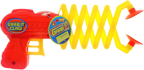 JA-RU Kids Grabber Claw (1 Pack) 12 Inch Long Plastic Reacher Machine, Interactive Learning Toy