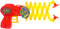 JA-RU Kids Grabber Claw (1 Pack) 12 Inch Long Plastic Reacher Machine, Interactive Learning Toy