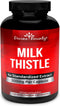 Divine Bounty Pure Milk Thistle Capsules, 1200mg, 120 Vegetarian Capsules
