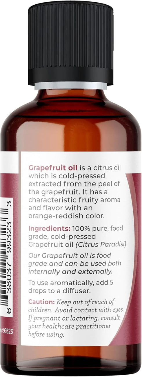 Viva Doria Grapefruit Essential Oil - 100% Pure Natural Undiluted for Aromatherapy | Food Grade, 30 mL