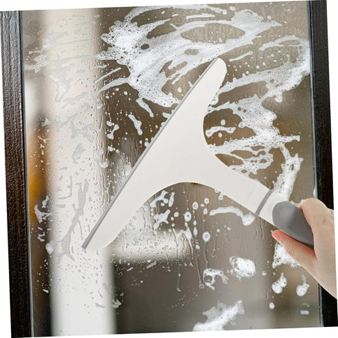 Glass Shower Door Tile Cleaner - Window Squeegee for Car Windshield, Home Glass Door, Plastic Household Wipers