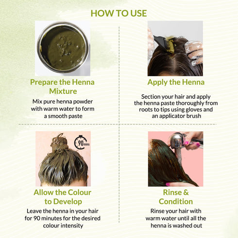 Indus Valley 100% Pure & Natural Medium Brown Henna Hair Color
