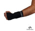 COPPER HEAL Adjustable Long WRIST Brace Compression Sleeve Wraps for Right & Left Hands, Short Sleeves Recovery Support